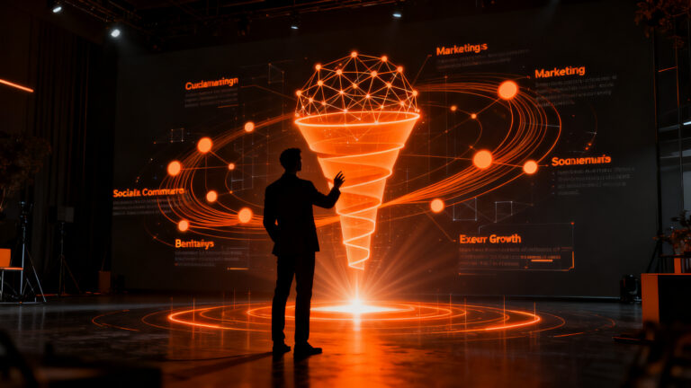 Programa ejecutivo de Inteligencia Artificial para marketing y social commerce en Social Media Day Argentina.
