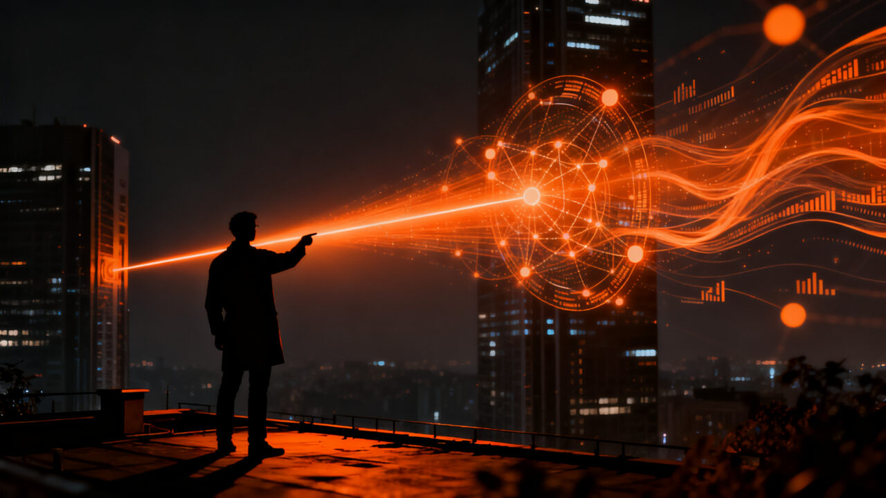 Enlace de red cuántica inalámbrica de 21 km en Nueva York, representando el futuro de la ciberseguridad y la infraestructura cuántica.