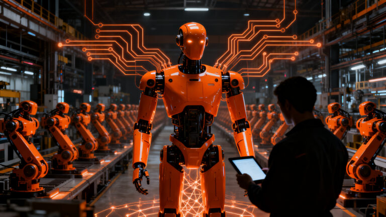 Robots humanoides en fábricas: China domina el mercado global de robótica en 2026.