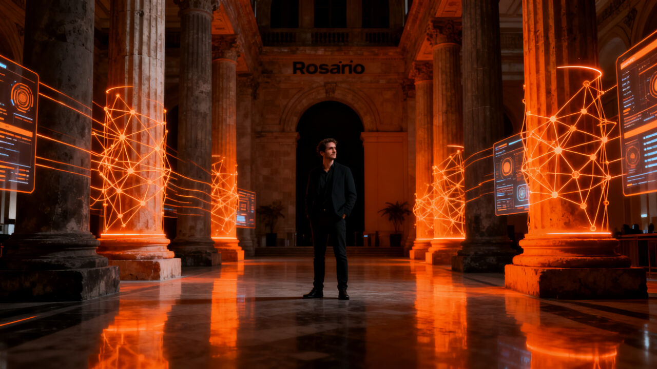 Hub de innovación de la Bolsa de Comercio de Rosario, impulsando startups y adopción de inteligencia artificial en el ecosistema emprendedor argentino.