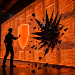 Especialista en ciberseguridad protegiendo una infraestructura de datos frente a vulnerabilidades SQL injection.