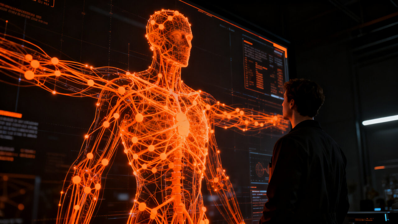 Simulación de comportamiento humano mediante inteligencia artificial y gemelos digitales de Simile AI.