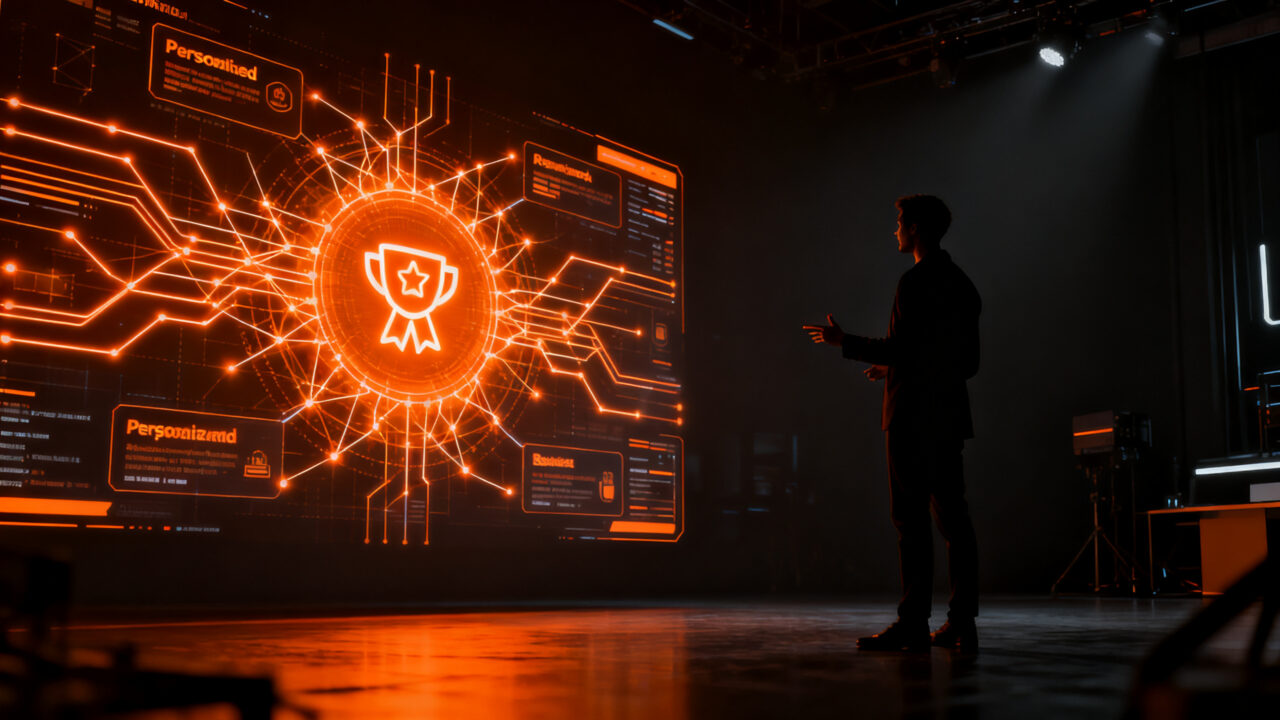 Consumidor interactuando con una interfaz de inteligencia artificial para personalizar premios en la campaña de Sol Mezclas y HEINEKEN México.