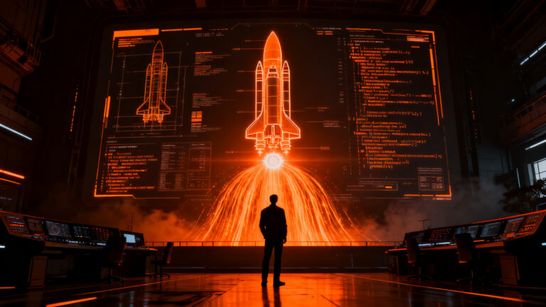 Adquisición multimillonaria de SpaceX y Cursor, representando la integración de IA en infraestructura crítica.