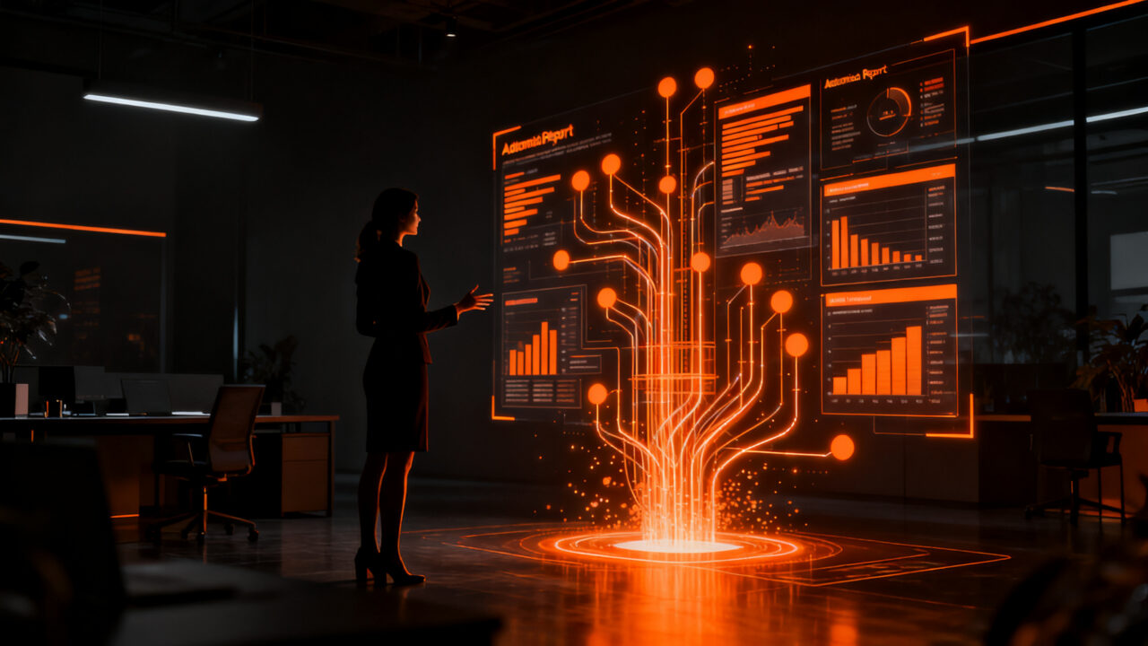 Valentina Ferrada, CEO de Stream Data, liderando la automatización de datos con inteligencia artificial en una startup tecnológica de Concepción.
