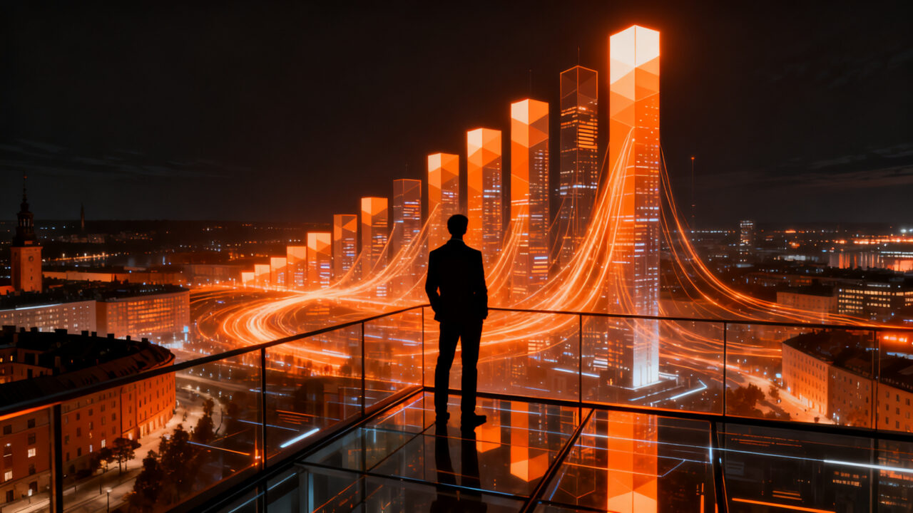 Inversión en el ecosistema startup de Suecia, crecimiento de capital y tech hub en Estocolmo.