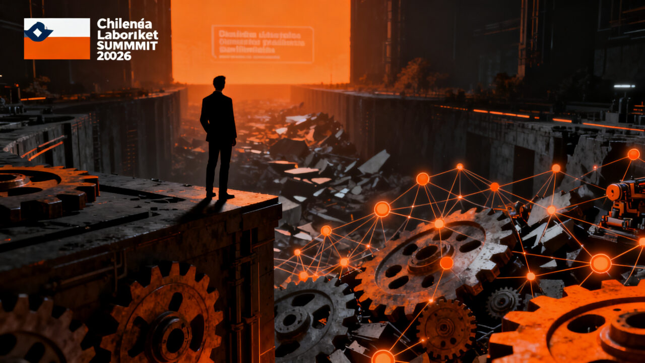 Análisis del mercado laboral en Chile: desafíos de desempleo e informalidad presentados en el Summit 2026.
