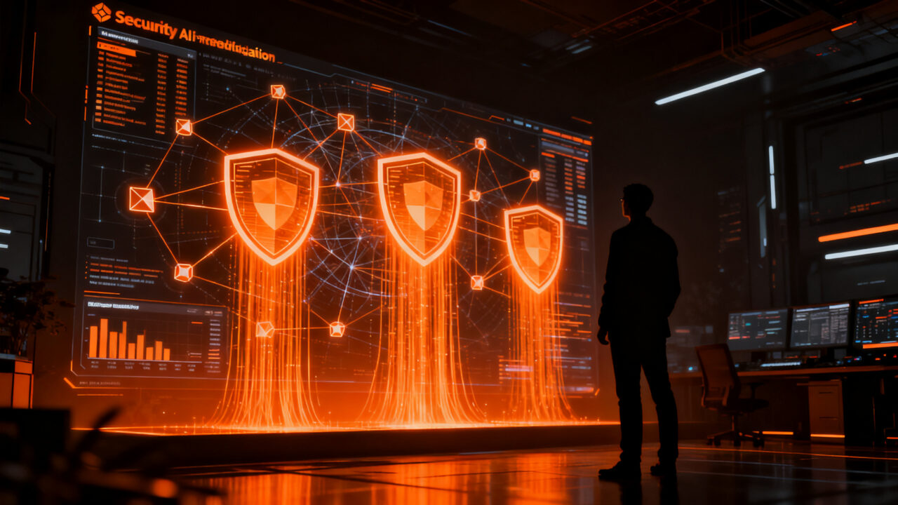 Agente de IA gestionando la ciberseguridad y remediación de vulnerabilidades en endpoints de startups.