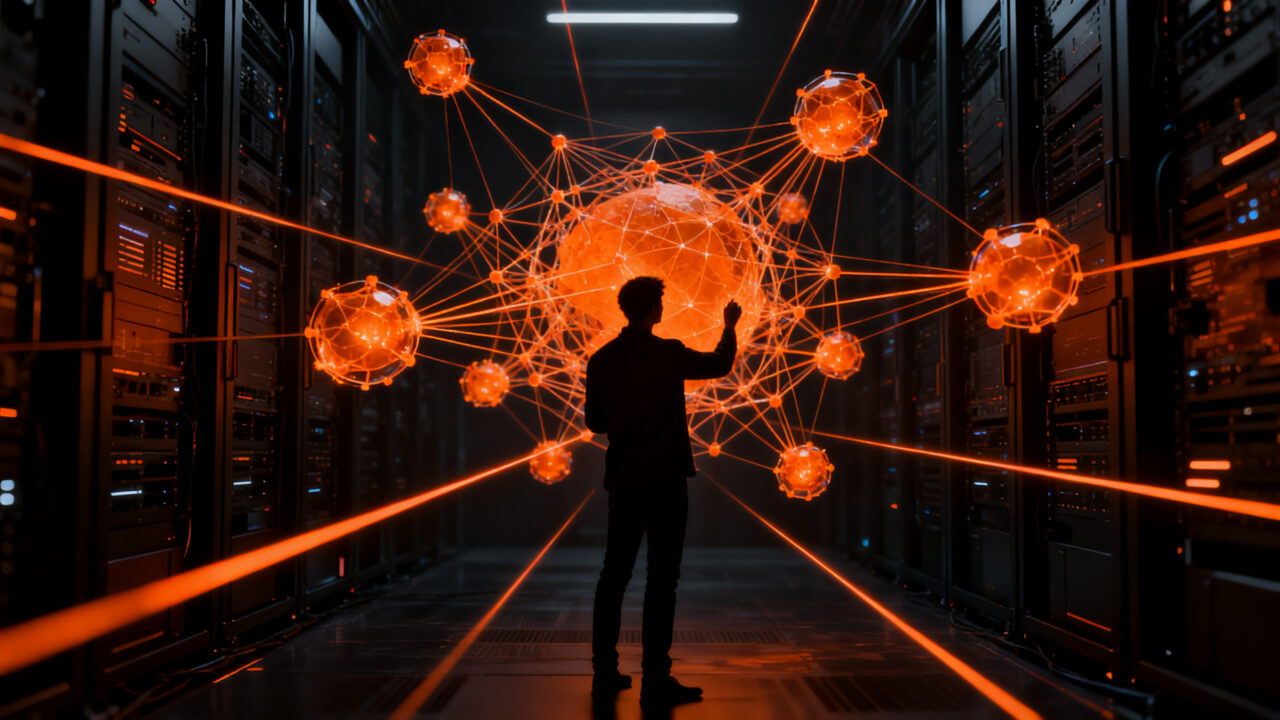 Arquitecto de software liderando la orquestación de agentes IA con TrueForge, optimizando la infraestructura tecnológica empresarial.