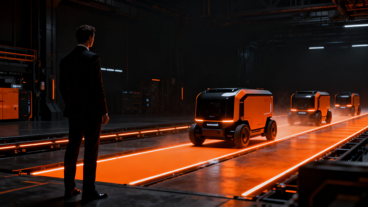 Estratega observando el mercado de robots autónomos tras la desinversión de Uber en Serve Robotics.