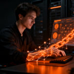 Ingeniero trabajando con Vercel KMS para la firma segura de JWT en entornos serverless.