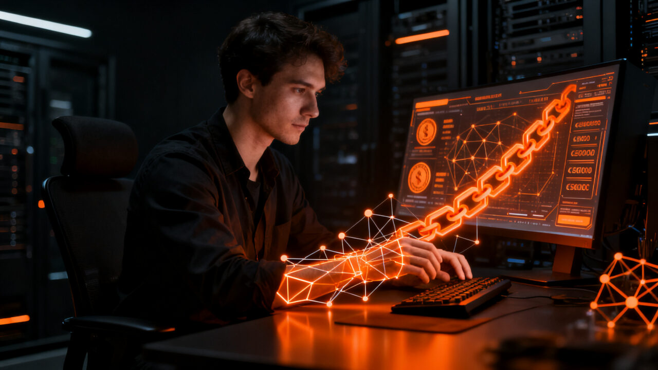 Ingeniero trabajando con Vercel KMS para la firma segura de JWT en entornos serverless.