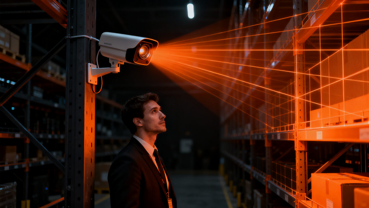 Sistema de videovigilancia con inteligencia artificial para seguridad en Pymes y entornos industriales.