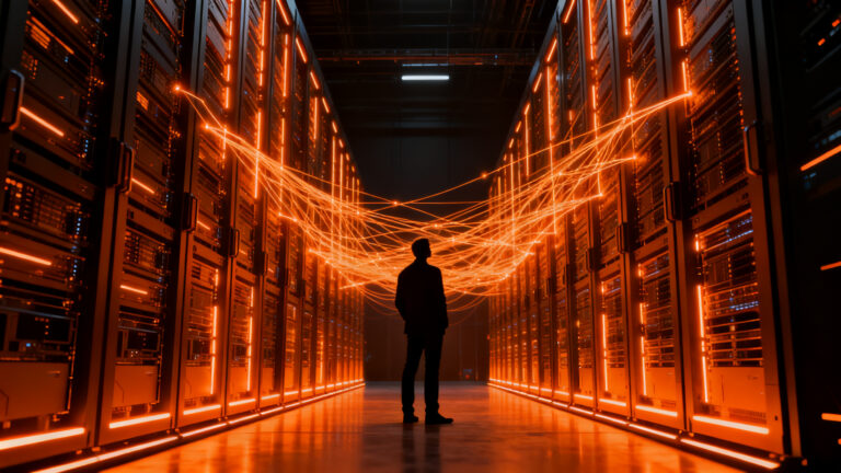 Infraestructura de IA y fábricas de datos, concepto de inversión startup y escalabilidad tecnológica de Volta Infra.