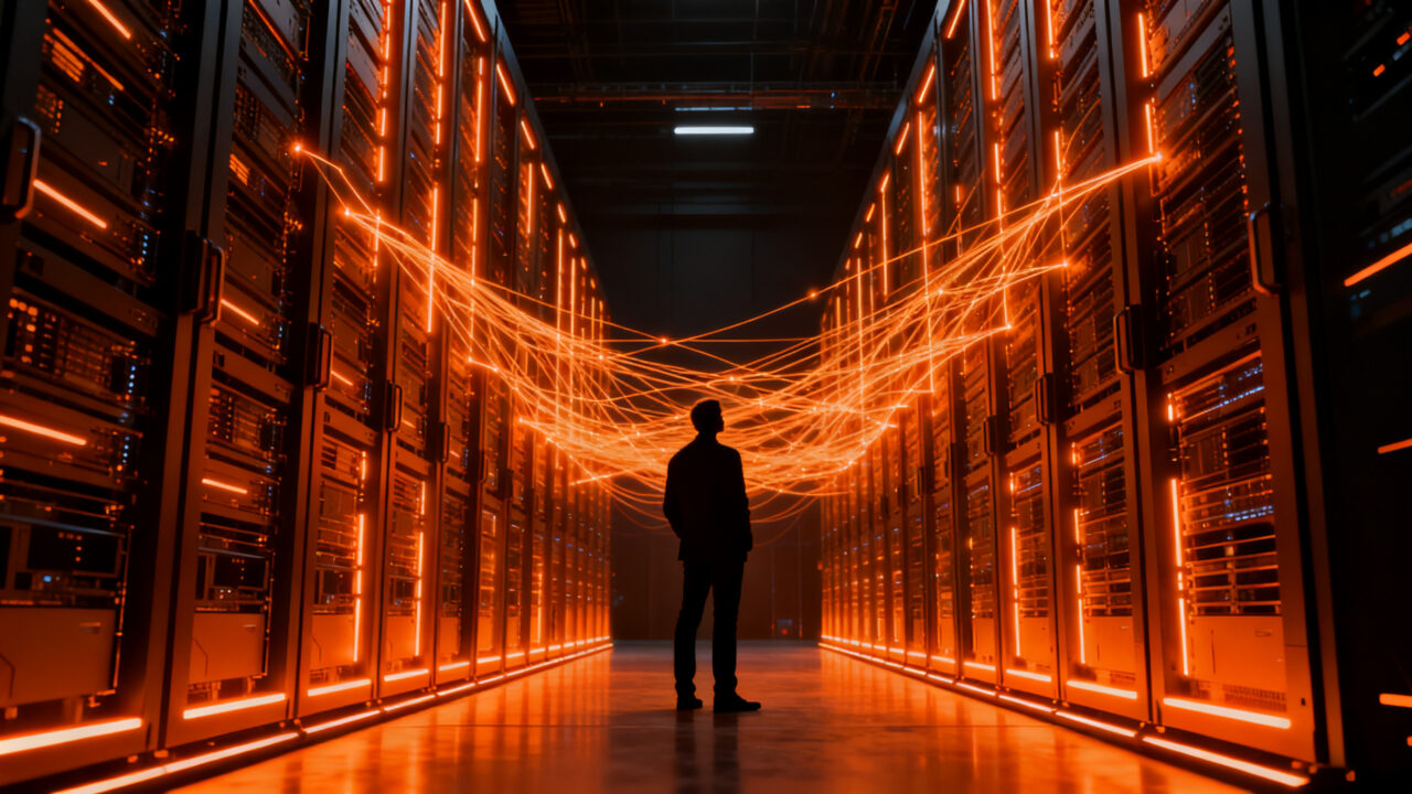 Infraestructura de IA y fábricas de datos, concepto de inversión startup y escalabilidad tecnológica de Volta Infra.