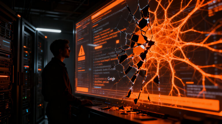 Ciberseguridad en IA: Investigador analizando vulnerabilidades en APIs de LLM para prevenir filtración de datos.