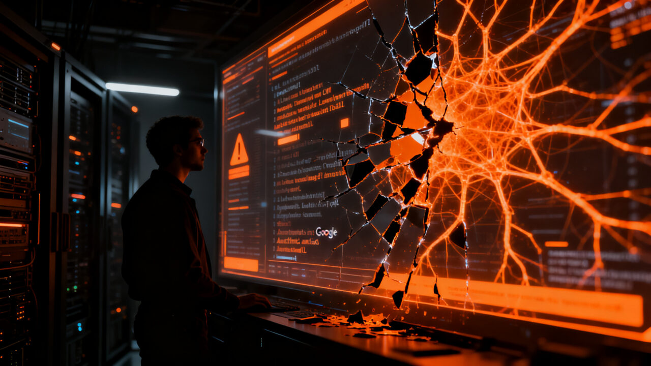 Ciberseguridad en IA: Investigador analizando vulnerabilidades en APIs de LLM para prevenir filtración de datos.