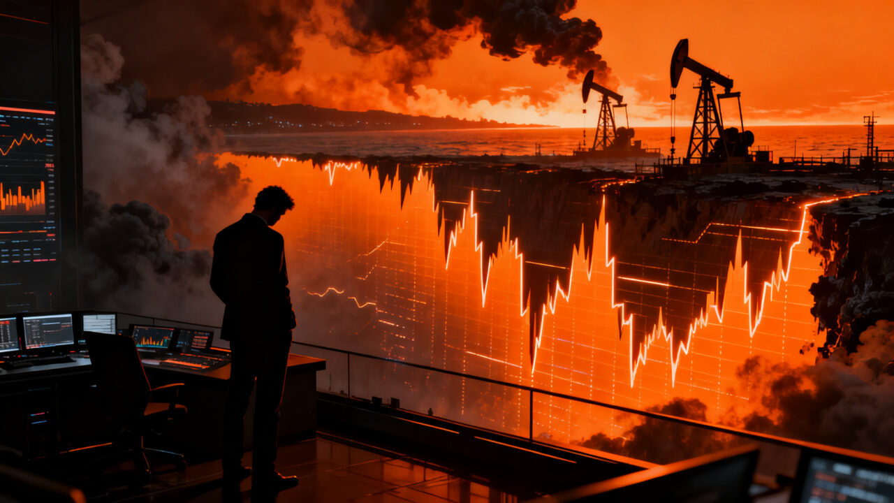 Impacto geopolítico y financiero en Wall Street: caída de mercados y aumento del petróleo Brent a 90 dólares por tensión con Irán.