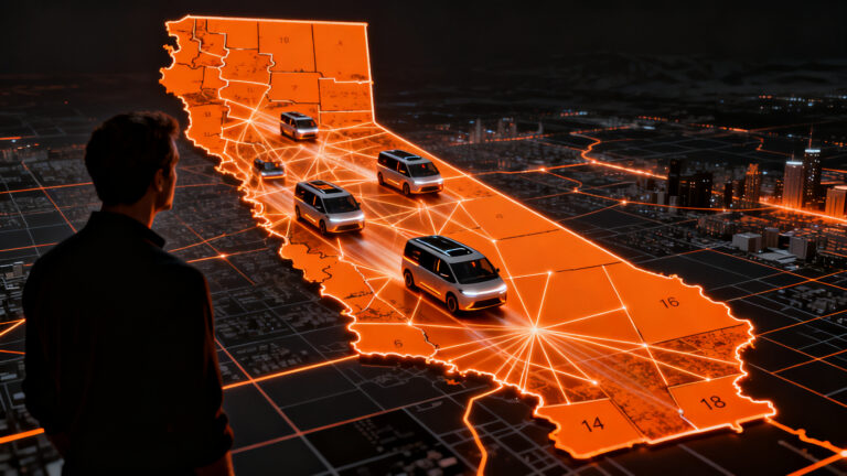 Expansión de robotaxis Waymo en California y su impacto estratégico en el sector de movilidad autónoma para startups.