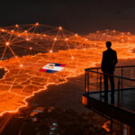 Infraestructura de red 5G y redes neuronales de inteligencia artificial transformando la conectividad en República Dominicana.