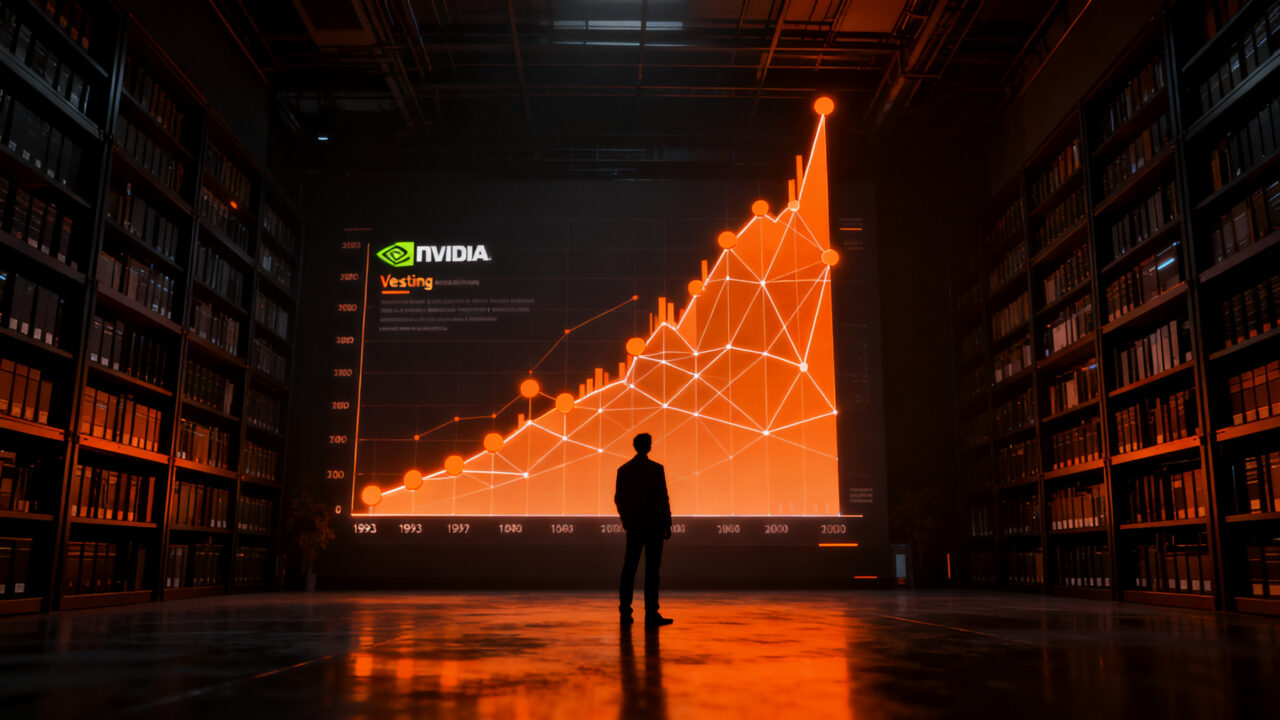 Accionista temprano de NVIDIA descubre valor millonario en acciones olvidadas de 1993, concepto de equity y contratos legales.