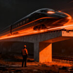 El tren de alta velocidad Aerotrain de Francia, un ícono de la innovación tecnológica olvidada y el transporte futurista de levitación.