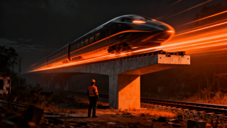 El tren de alta velocidad Aerotrain de Francia, un ícono de la innovación tecnológica olvidada y el transporte futurista de levitación.