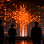 Especialistas en AI Safety supervisando sistemas de inteligencia artificial para garantizar la seguridad y alineación tecnológica.