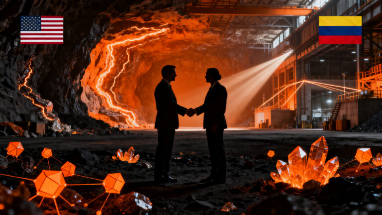 Alianza estratégica entre Colombia y Estados Unidos para la explotación de minerales críticos y tierras raras, impulsando la inversión en Latam.
