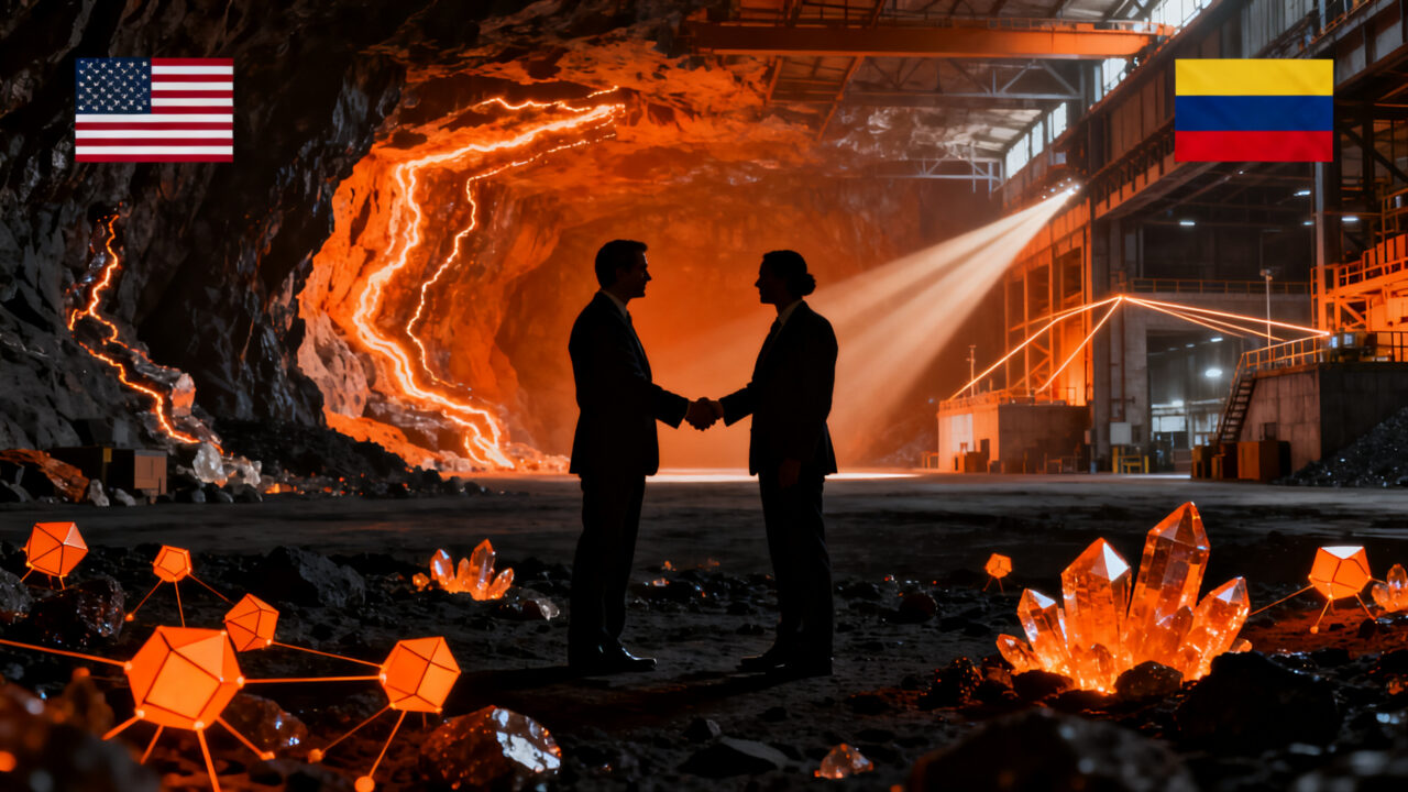 Alianza estratégica entre Colombia y Estados Unidos para la explotación de minerales críticos y tierras raras, impulsando la inversión en Latam.