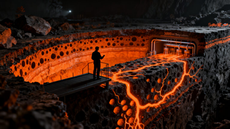 Innovación en almacenamiento de energía renovable: batería subterránea en rocas porosas en Portugal para la transición energética.