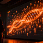 La inteligencia artificial de Anthropic Claude acelerando el descubrimiento de sistemas CRISPR en laboratorios biológicos.