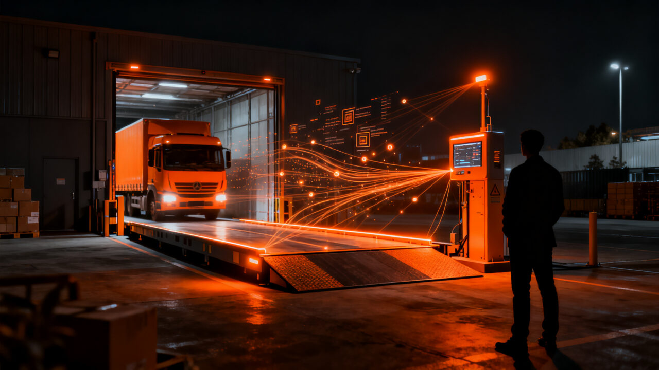 Automatización de pesaje industrial mediante software y tecnología avanzada en logística 4.0.
