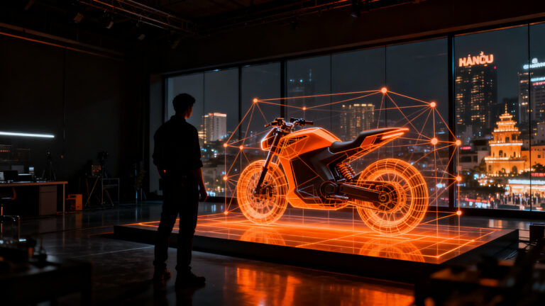 Startup vietnamita AVES impulsa la movilidad inteligente con vehículos eléctricos y un concurso global de diseño.