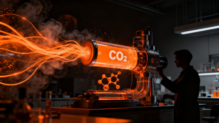 Innovación en captura de carbono mediante baterías electroquímicas para la sostenibilidad y tecnología climática.