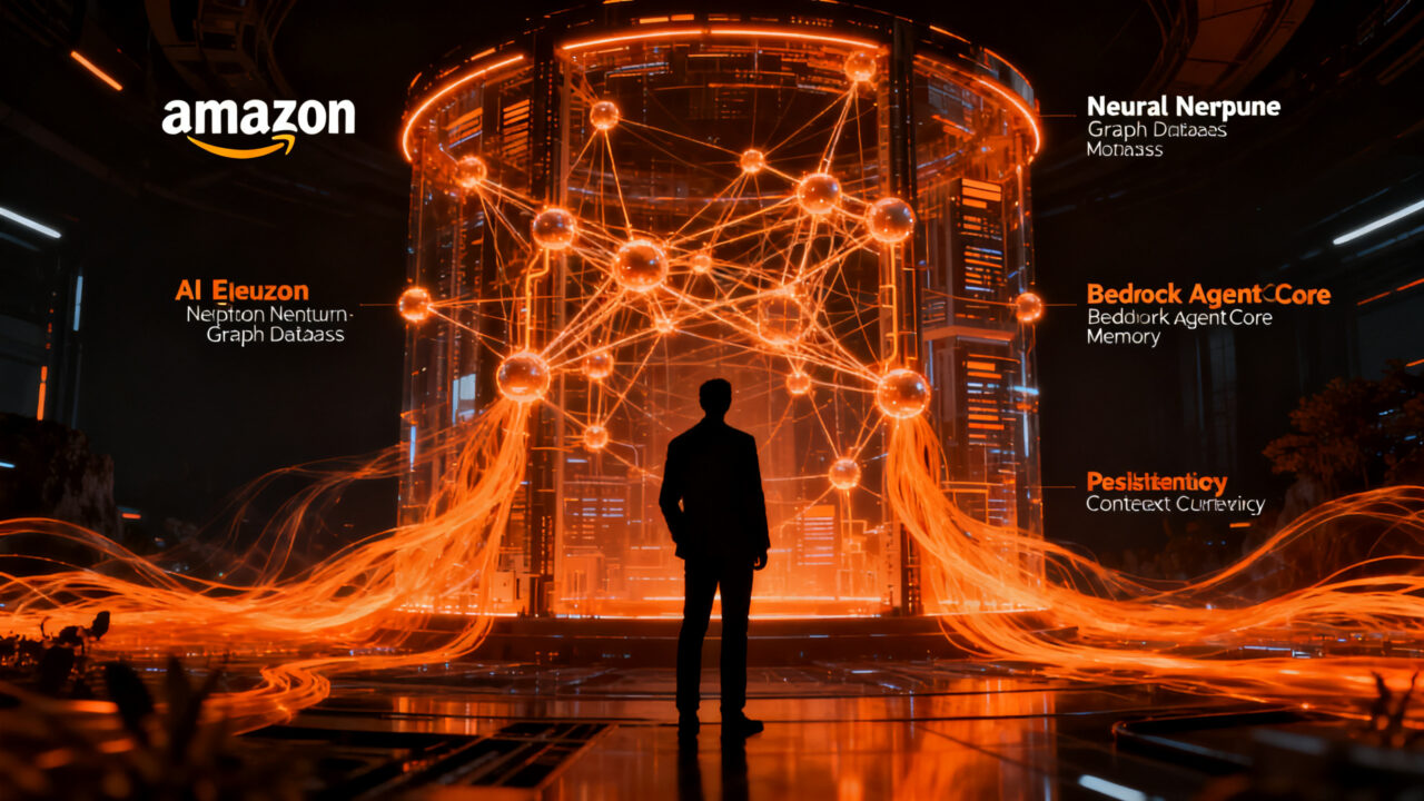 Arquitectura de memoria persistente para agentes de IA basada en Amazon Bedrock y grafos de conocimiento.