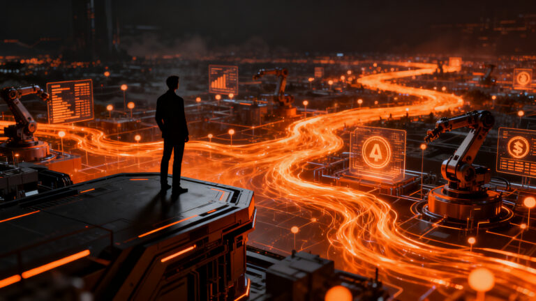 Agentes de IA y el futuro de la economía nativa digital, impulsando la adopción de stablecoins y tokenización según BlackRock.