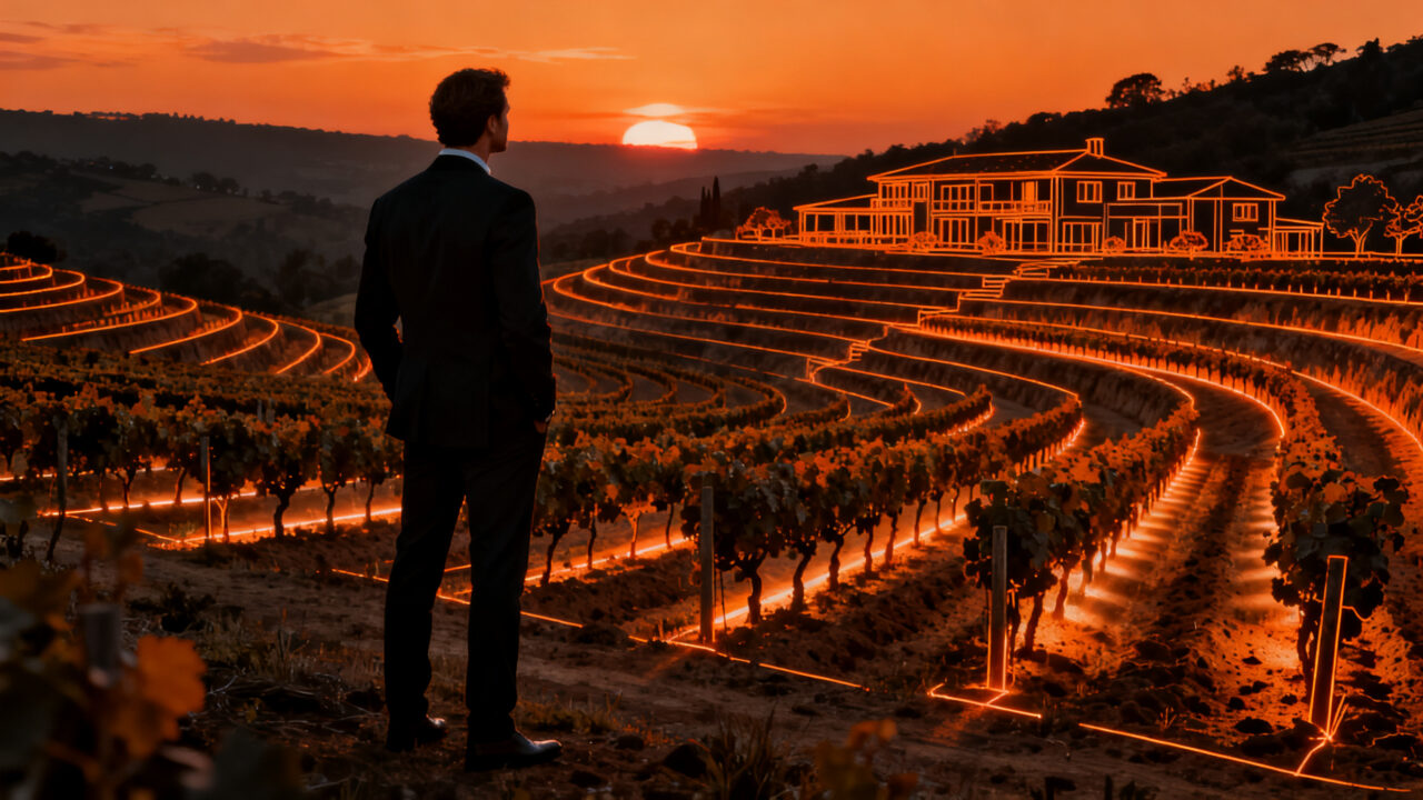 Inversión en viñedos y enoturismo boutique en Argentina, modelo de negocio de Bodega Gamboa.