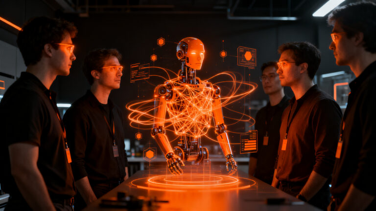 Emprendedores europeos en bootcamp de inteligencia artificial y robótica del EIT, innovación deep tech en Europa.
