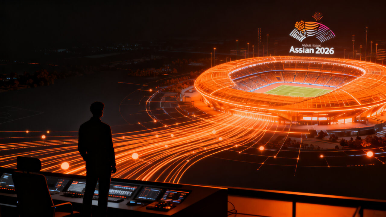 Tecnología deportiva española Bornan en los Juegos Asiáticos Aichi-Nagoya 2026, representando la innovación en la gestión de eventos multideportivos.