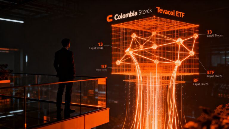Lanzamiento del ETF Tevacol por BTG Pactual en Colombia, representando nuevas oportunidades de inversión pasiva en el mercado de capitales.