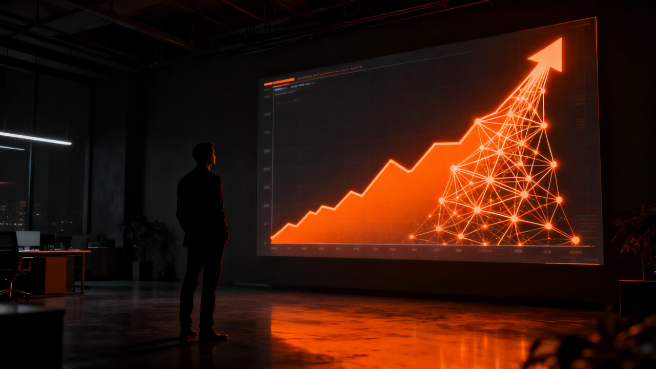 Gráfico de inversión en startups en España, mostrando la caída del venture capital frente al crecimiento de la inteligencia artificial.