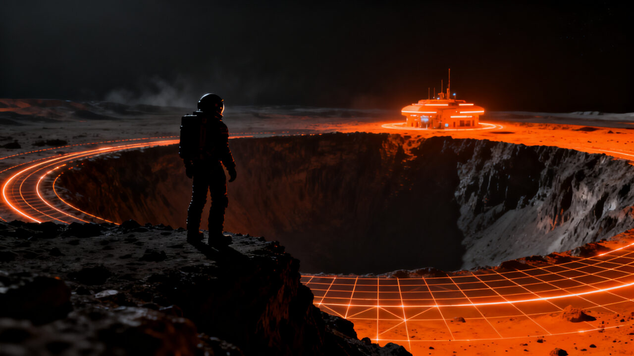 Competencia geopolítica por el polo sur lunar entre NASA y China, impactando la carrera espacial y las startups de space tech.