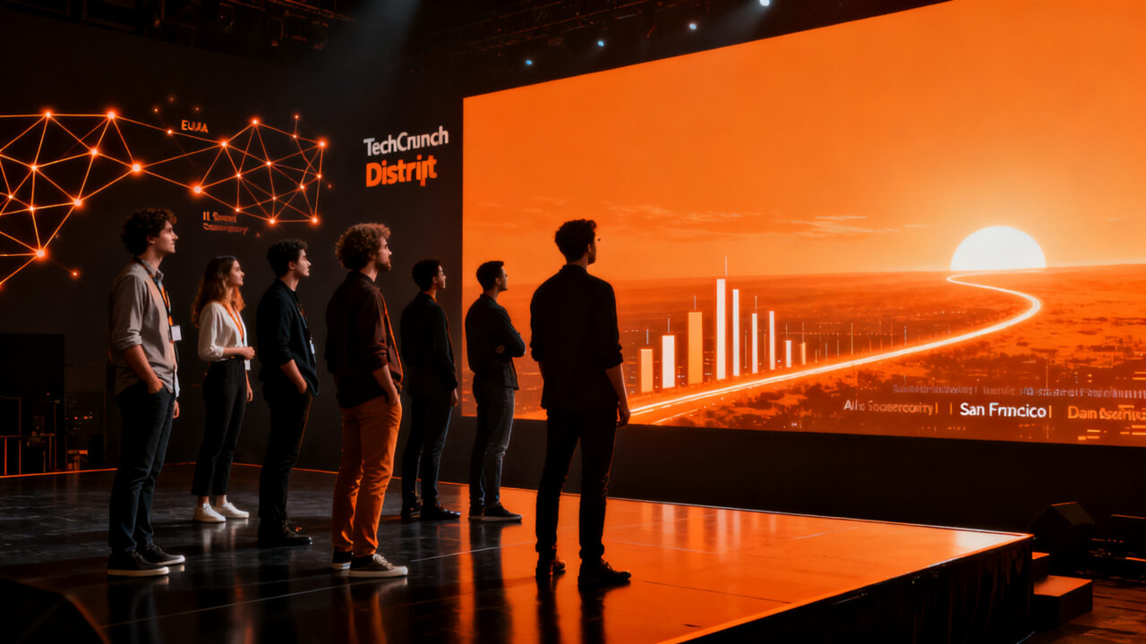 Equipo de startups ganadoras de Road to Battlefield Eurasia 2026 celebrando su éxito tecnológico.