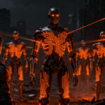 Avance de robots humanoides militares de China para combate urbano y defensa robótica.