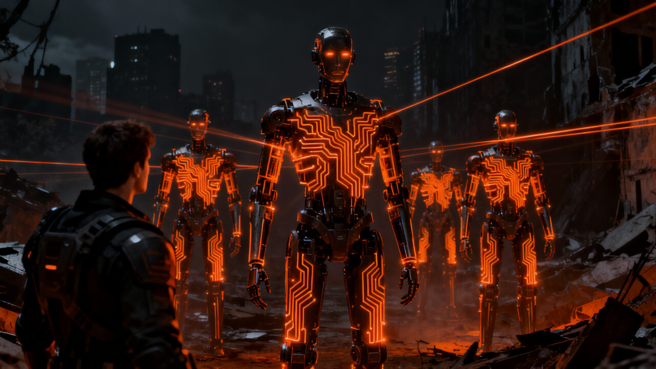 Avance de robots humanoides militares de China para combate urbano y defensa robótica.