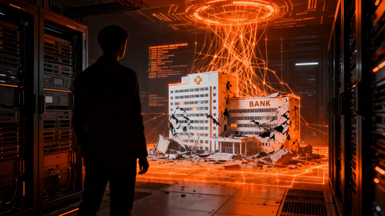Ciberseguridad en startups: el impacto de la IA en hospitales y bancos frente a ataques de hacking y ransomware.