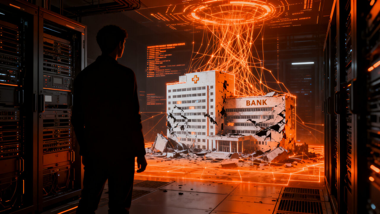 Ciberseguridad en startups: el impacto de la IA en hospitales y bancos frente a ataques de hacking y ransomware.