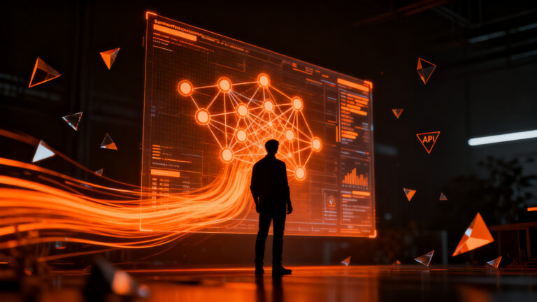 Representación visual de la integración de Claude Opus 5.5 en Vercel AI Gateway, simbolizando la evolución y velocidad de los agentes de IA.
