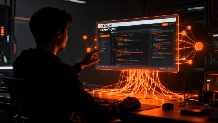 Navegador agentico Kitesurf de Cloudflare integrando WebMCP para automatización de IA en startups.